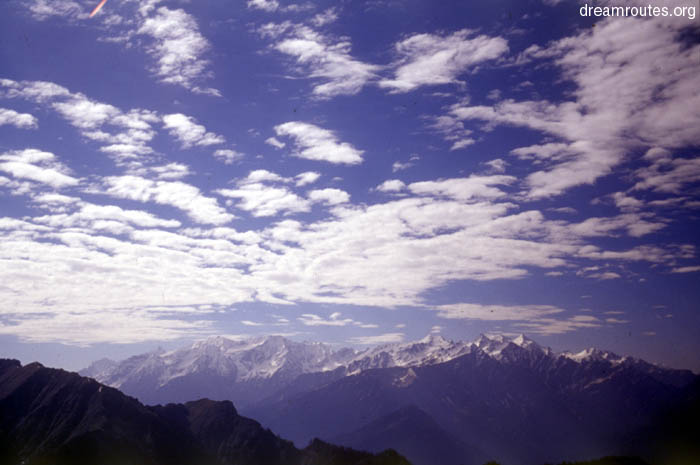 Himalayan Range above Parbati Valley